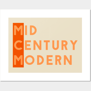 Mid Century Modern, MCM, Mid Mod Posters and Art